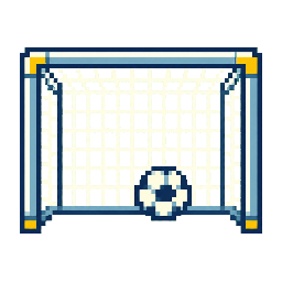 Pixel goal post
